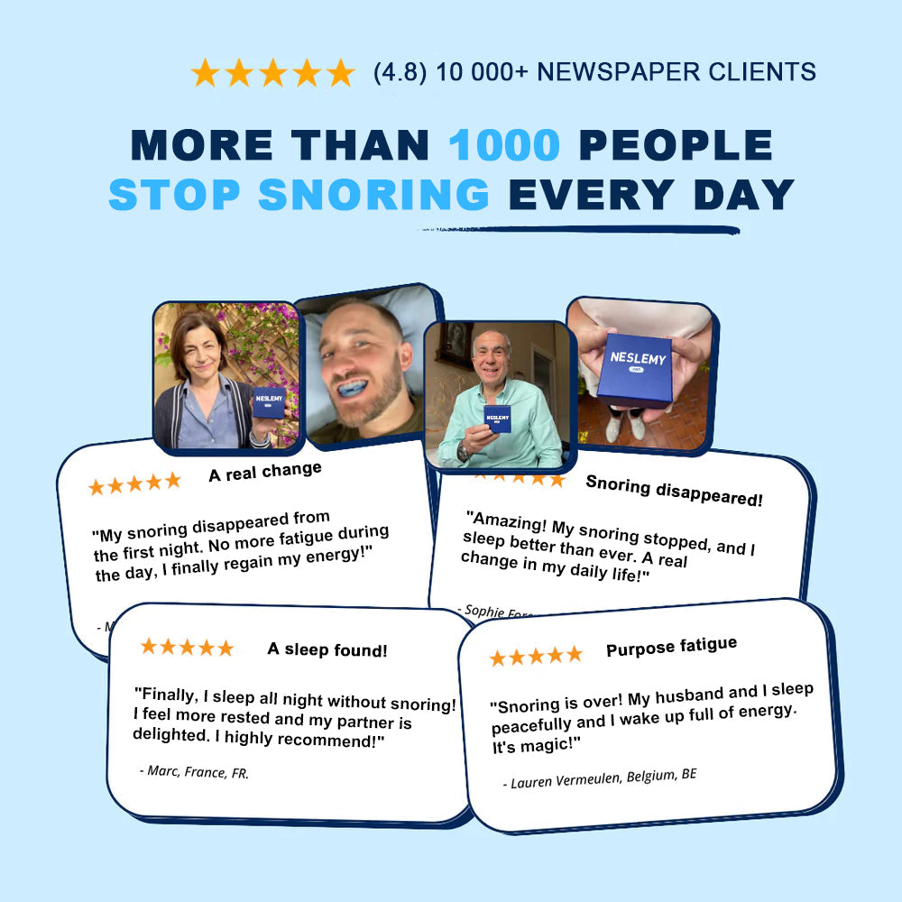 ⭐🎉Countdown to 2026: 60% OFF⭐🎉 Professional intelligent anti-snoring device